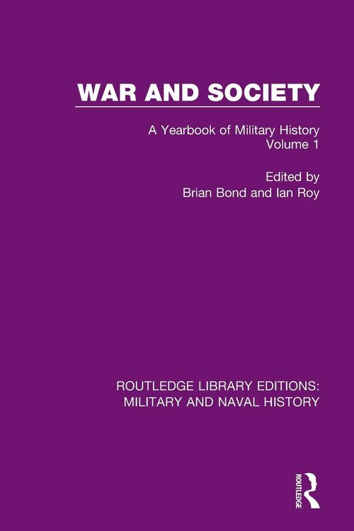 Produktbild: War and Society Volume 1