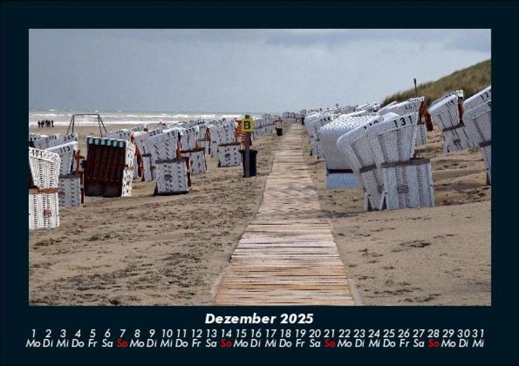 Produktbild: Nordsee 2025 Fotokalender DIN A5