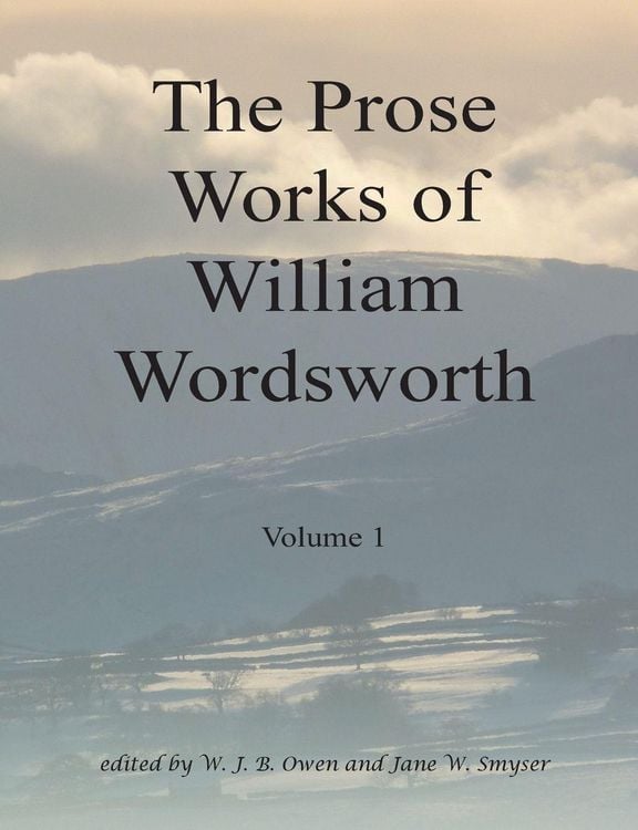 Produktbild: The Prose Works of William Wordsworth Volume 1