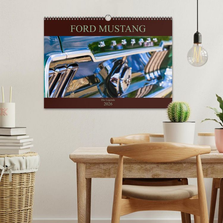 Produktbild: Ford Mustang - Die Legende (Wandkalender 2026 DIN A3 quer), CALVENDO Monatskalender