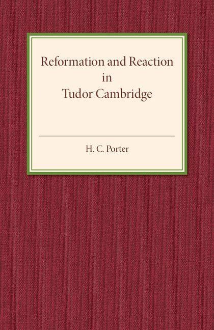 Produktbild: Reformation and Reaction in Tudor Cambridge