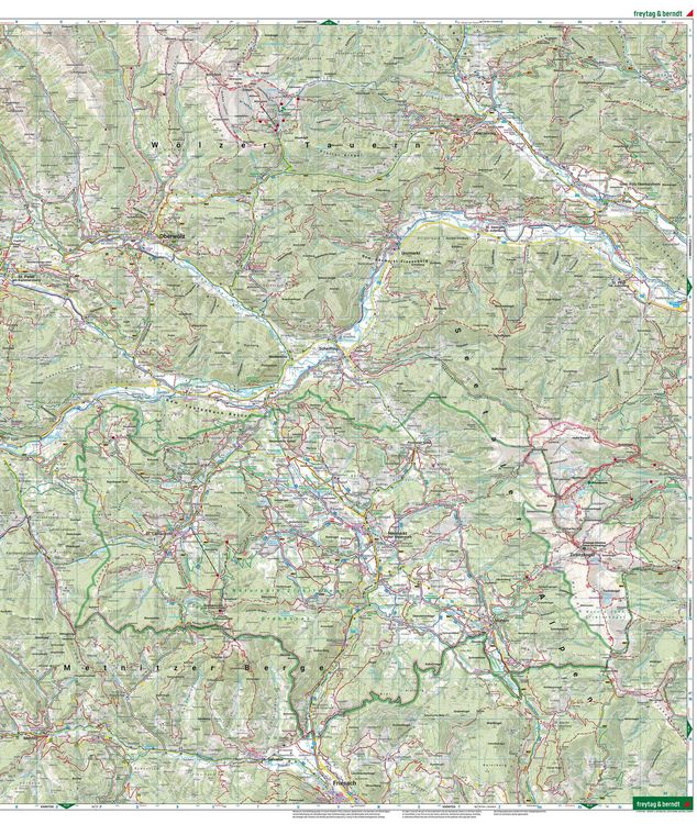 Produktbild: freytag & berndt Wanderkarte WK 211 Naturpark Zirbitzkogel-Grebenzen, Murau - S&ouml;lkpass 1:50.000