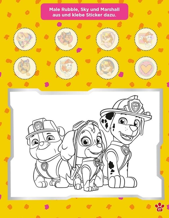 Produktbild: PAW Patrol Sticker Album Set