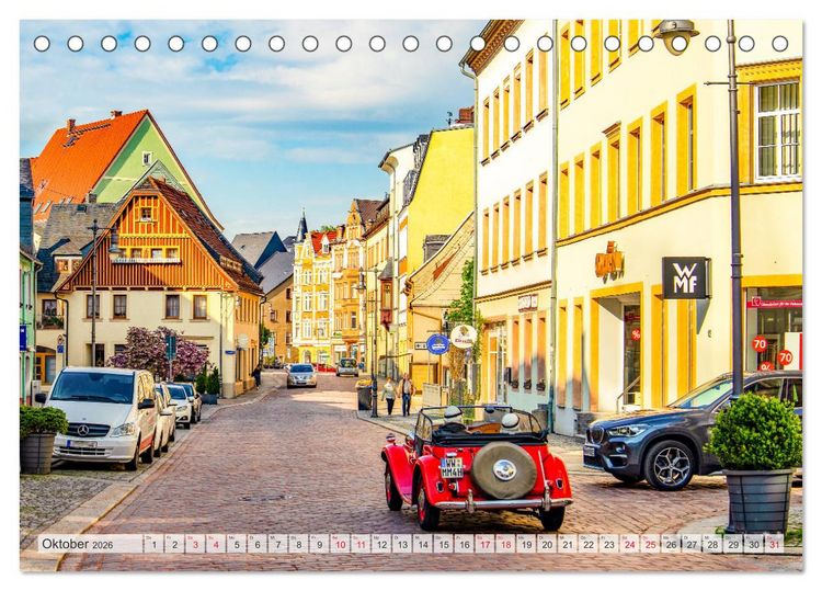 Produktbild: Mittweida Impressionen (Tischkalender 2026 DIN A5 quer), CALVENDO Monatskalender