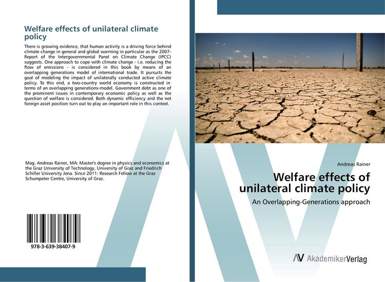 Produktbild: Welfare effects of unilateral climate policy