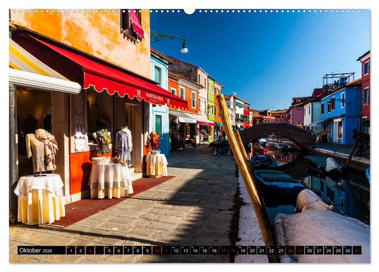 Produktbild: Bella Italia. Farben des S&uuml;dens (Wandkalender 2026 DIN A2 quer), CALVENDO Monatskalender