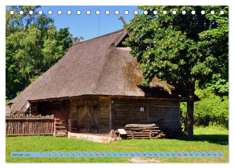 Produktbild: Kurische Nehrung - ein Geheimtipp (Tischkalender 2026 DIN A5 quer), CALVENDO Monatskalender