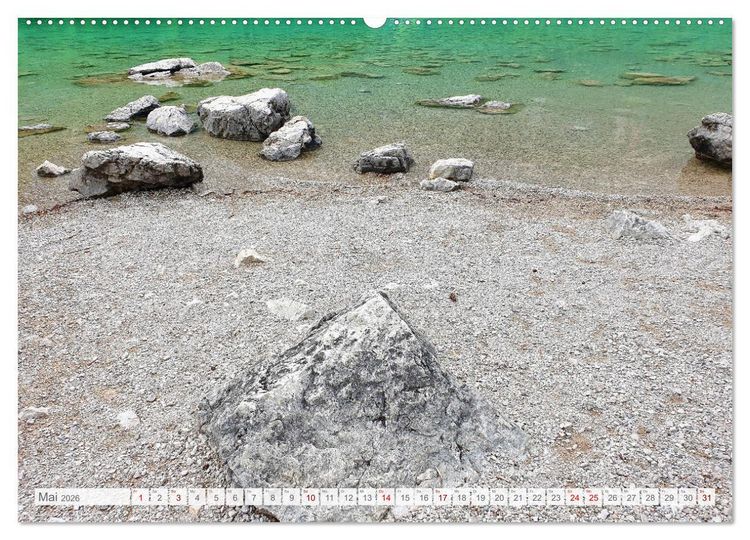Produktbild: Mein Eibsee - Die Perle unterhalb der Zugspitze im Jahresverlauf (hochwertiger Premium Wandkalender 2026 DIN A2 quer), Kunstdruck in Hochglanz