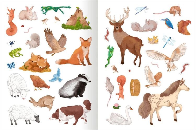 Produktbild: Mein Endlos-Stickerspa&szlig; &ndash; Tiere
