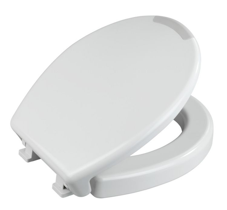 Produktbild: WC Sitz Mod. Secura Comfort, mit 5 cm Sitzerh&ouml;hung, belastbar bis 200 kg