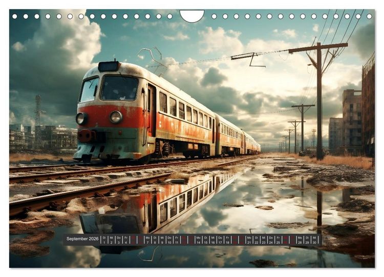 Produktbild: Unheimliche Behausungen (Wandkalender 2026 DIN A4 quer), CALVENDO Monatskalender