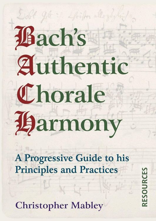 Produktbild: Bach's Authentic Chorale Harmony - Resources