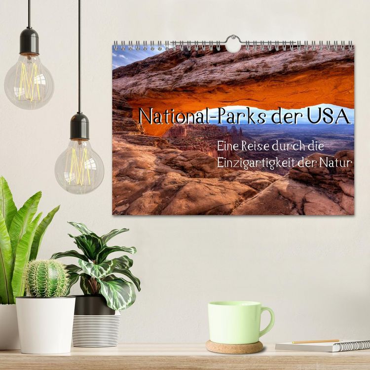 Produktbild: National-Parks der USA (Wandkalender 2026 DIN A4 quer), CALVENDO Monatskalender