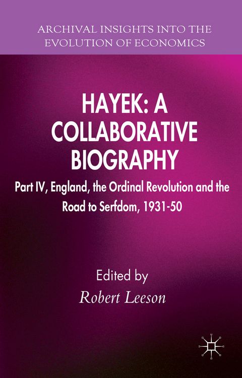 Produktbild: Hayek: A Collaborative Biography