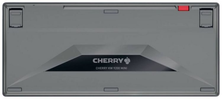 Produktbild: CHERRY KW 9200 MINI USB, Funk, Bluetooth&reg; Tastatur Deutsch, QWERTZ Schwarz Abnehmbares Kabel