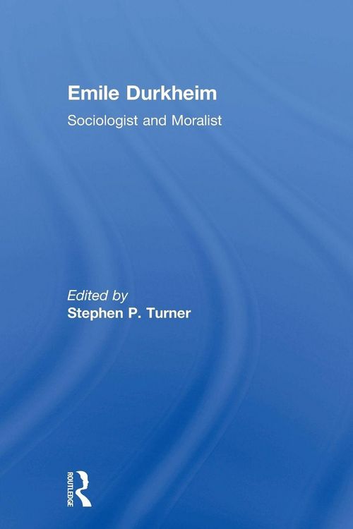 Produktbild: Emile Durkheim