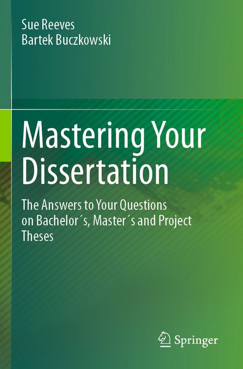 Produktbild: Mastering Your Dissertation