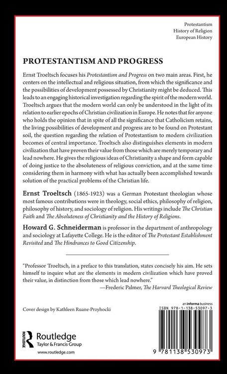 Produktbild: Protestantism and Progress