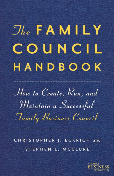 Produktbild: The Family Council Handbook
