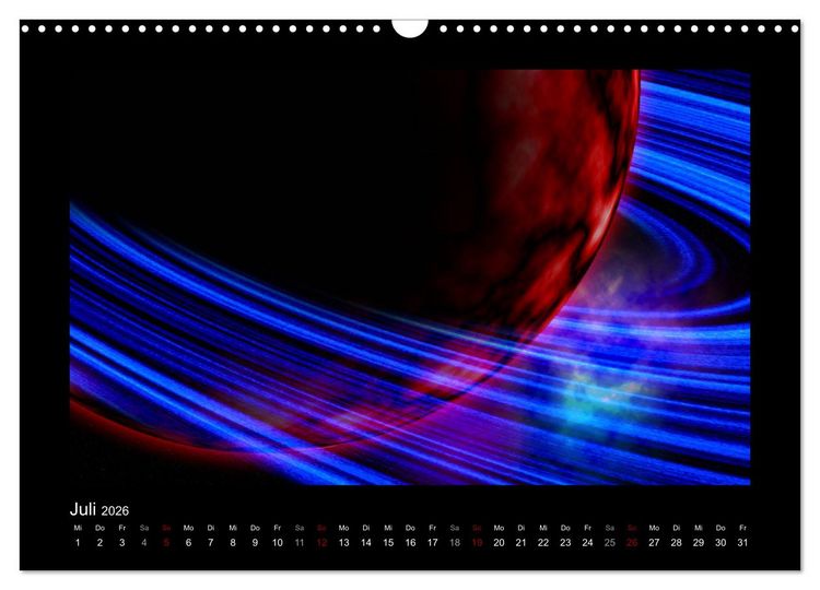 Produktbild: Magisches Universum (Wandkalender 2026 DIN A3 quer), CALVENDO Monatskalender