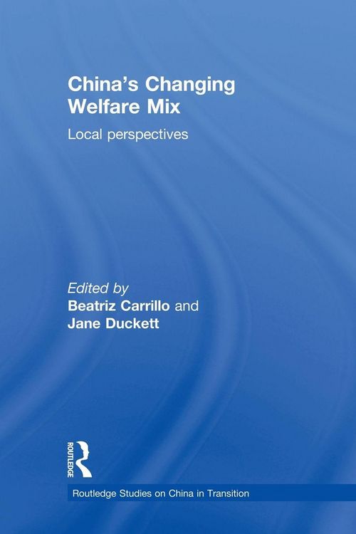 Produktbild: China's Changing Welfare Mix