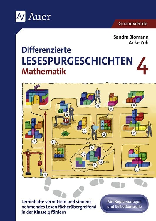 Produktbild: Differenzierte Lesespurgeschichten Mathematik 4