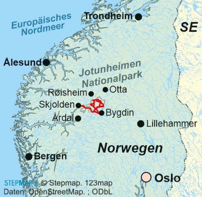 Produktbild: Norwegen: Jotunheimen