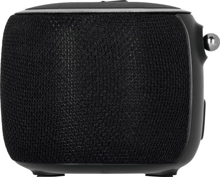 Produktbild: TechniSat DIGITRADIO BT 1 Tischradio DAB+, UKW AUX, Bluetooth&reg; Freisprechfunktion, Inkl. Mikrofon, Weckfunktion, wiederaufladbar Schwarz