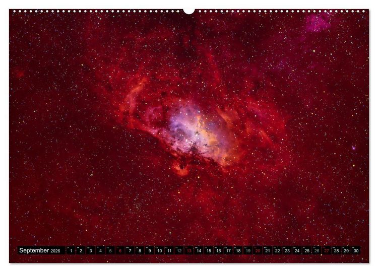 Produktbild: Wunder der Milchstra&szlig;e (hochwertiger Premium Wandkalender 2026 DIN A2 quer), Kunstdruck in Hochglanz