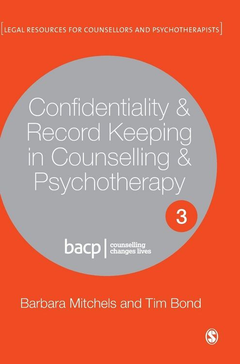 Produktbild: Confidentiality & Record Keeping in Counselling & Psychotherapy