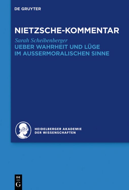 Produktbild: Kommentar zu Nietzsches "Ueber Wahrheit und L&uuml;ge im aussermoralischen Sinne"