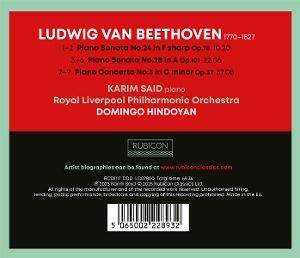 Produktbild: Beethoven: Piano Concerto No. 3,Piano Sonatas Nos