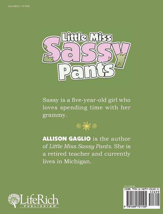 Produktbild: Little Miss Sassy Pants