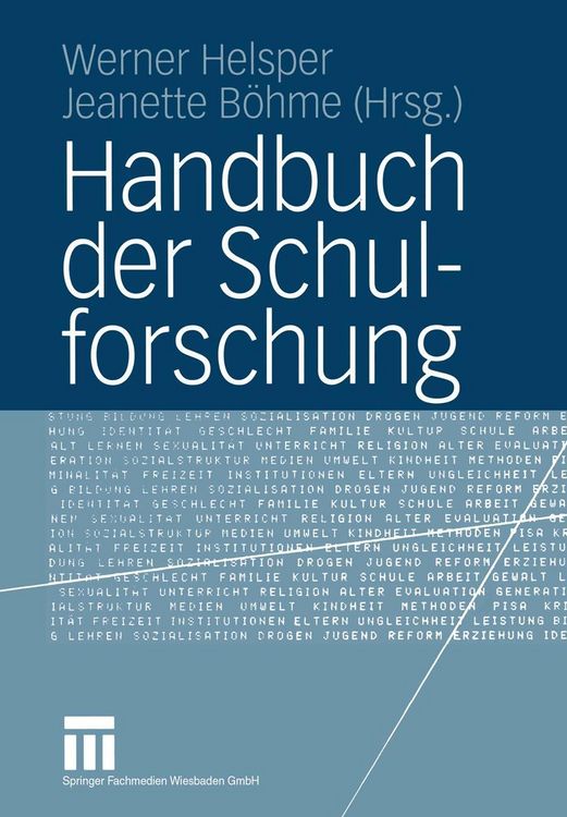 Produktbild: Handbuch der Schulforschung