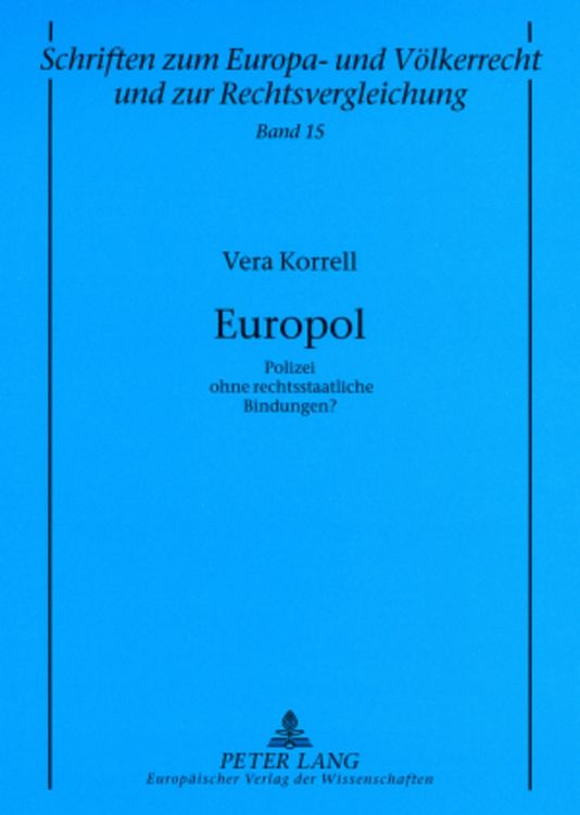 Produktbild: Europol