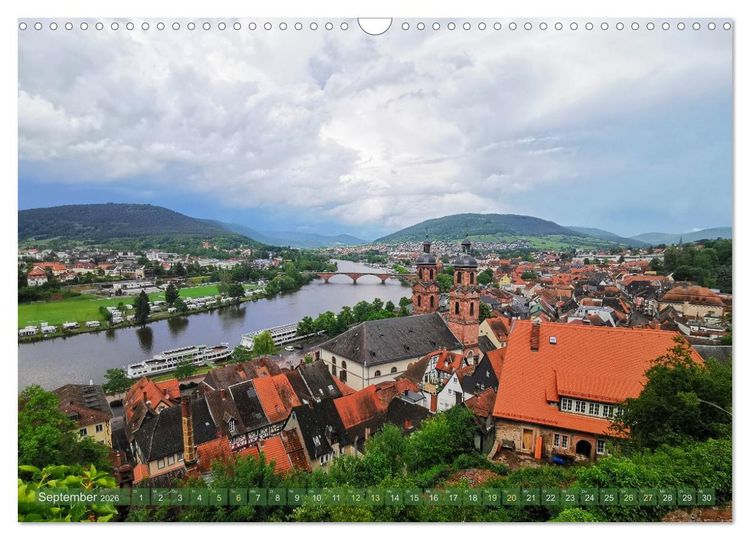 Produktbild: Romantisches Miltenberg am Main (Wandkalender 2026 DIN A3 quer), CALVENDO Monatskalender