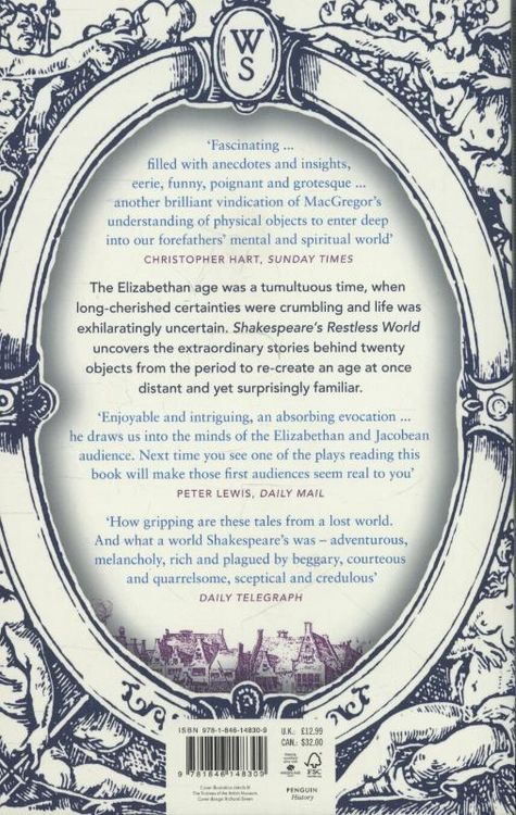 Produktbild: MacGregor, N: Shakespeare's Restless World