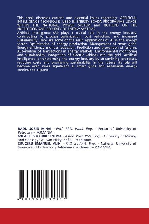 Produktbild: Artificial Intelligence in Energy
