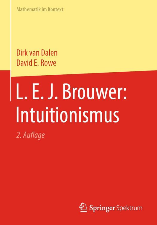 Produktbild: L. E. J. Brouwer: Intuitionismus