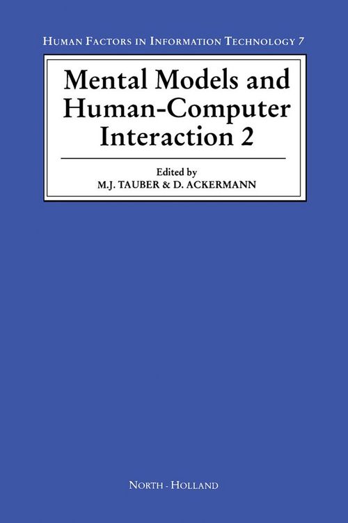 Produktbild: Mental Models and Human-Computer Interaction