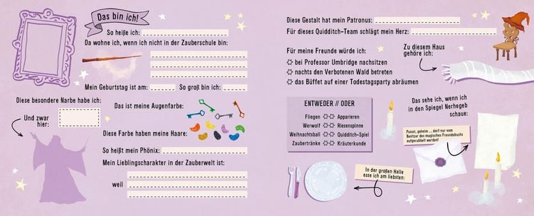 Produktbild: Mein Freundebuch für Harry Potter-Fans