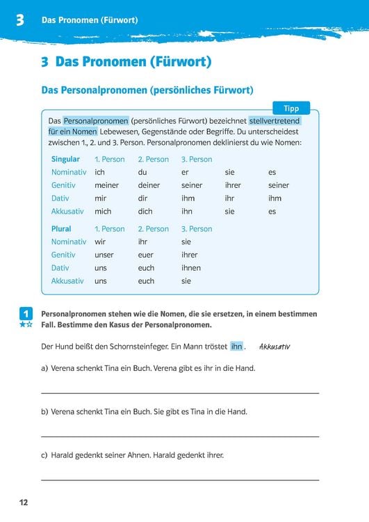 Produktbild: 10-Minuten-Training Deutsch Wortarten 5./6. Klasse. Kleine Lernportionen f&uuml;r jeden Tag