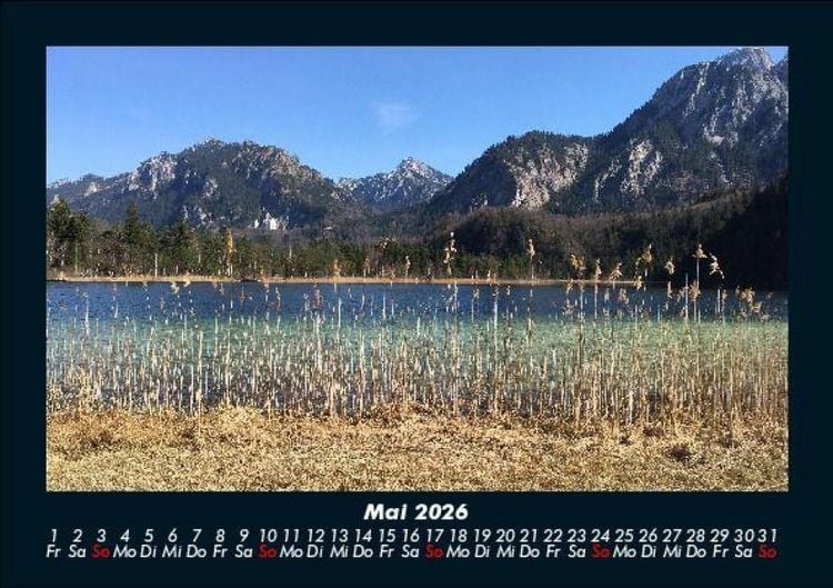 Produktbild: Naturlandschaften 2026 Fotokalender DIN A5