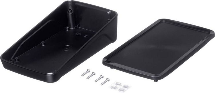 Produktbild: Bopla BOP 700 PH-9005 Pult-Geh&auml;use (L x B x H) 165 x 90 x 47.5mm ABS Schwarz (RAL 9005) 1St.