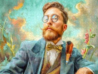 Produktbild: CALVENDO Puzzle Dandy und Retro Vintage | 1000 Teile Lege-Gr&ouml;&szlig;e 64x48cm Foto-Puzzle f&uuml;r gl&uuml;ckliche Stunden