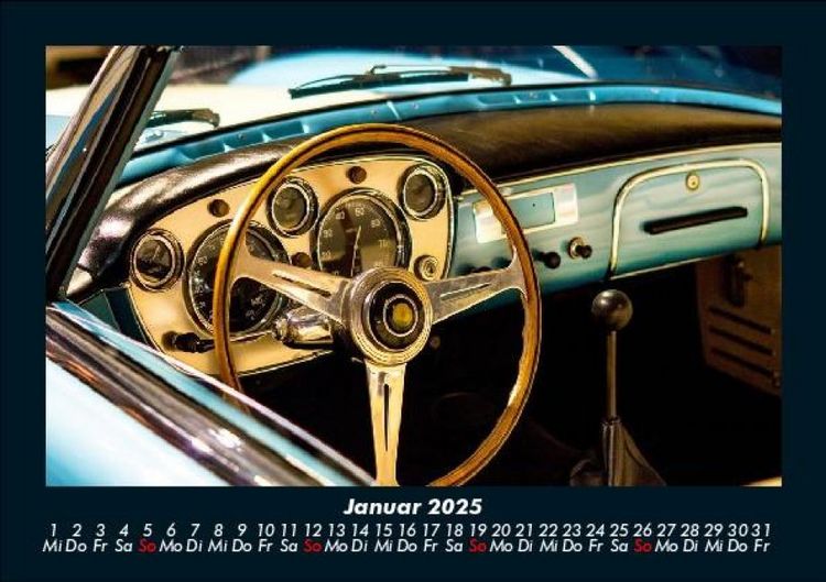 Produktbild: Welt der Oldtimer 2025 Fotokalender DIN A5