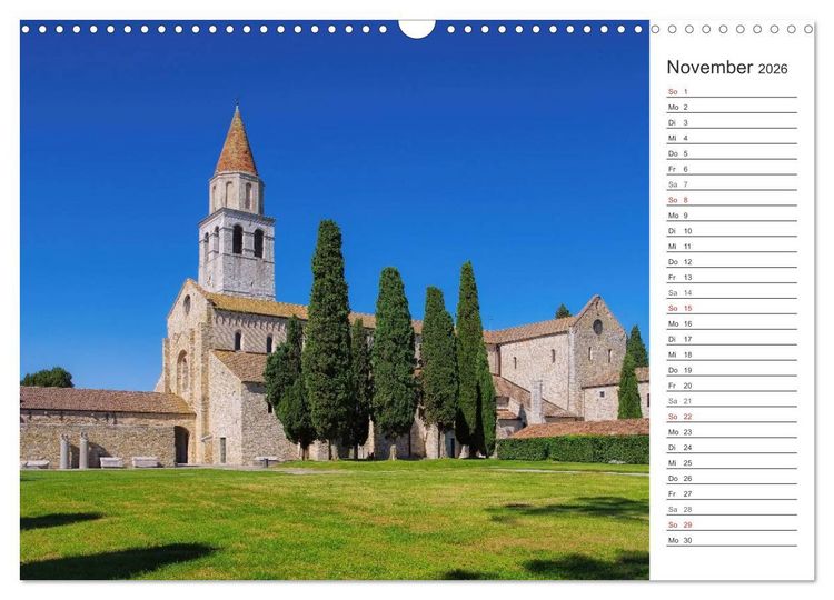 Produktbild: Friaul-Julisch Venetien - zwischen Alpen und Adria (Wandkalender 2026 DIN A3 quer), CALVENDO Monatskalender