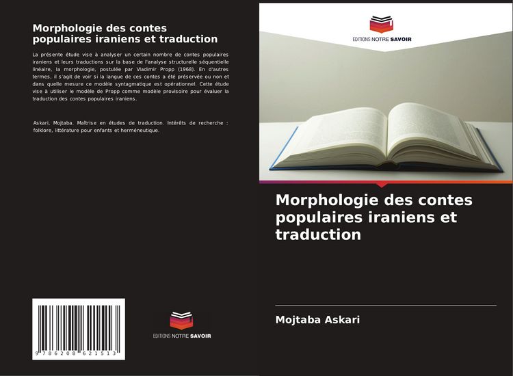 Produktbild: Morphologie des contes populaires iraniens et traduction