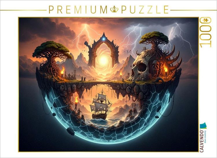Produktbild: CALVENDO Puzzle Weltbild | 1000 Teile Lege-Gr&ouml;&szlig;e 64x48cm Foto-Puzzle f&uuml;r gl&uuml;ckliche Stunden