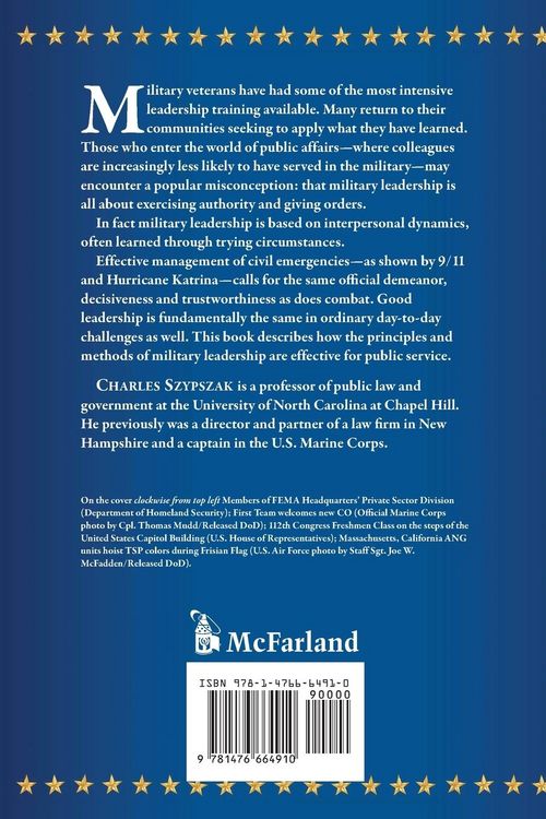 Produktbild: Military Leadership Lessons for Public Service